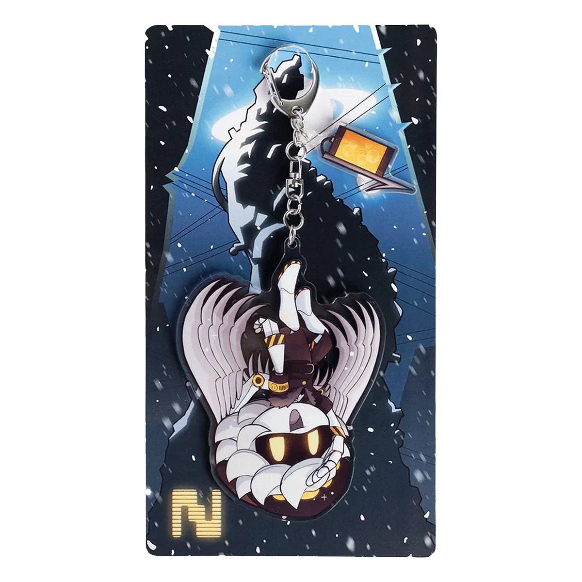 N Hang Tail Keychain