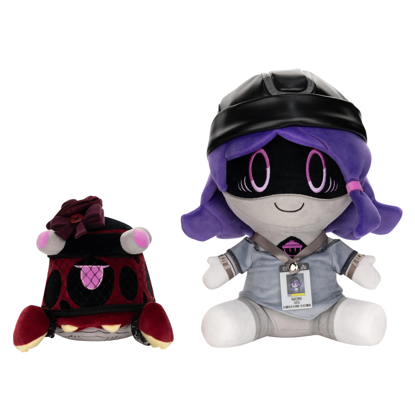 Nori and Heart Plushes