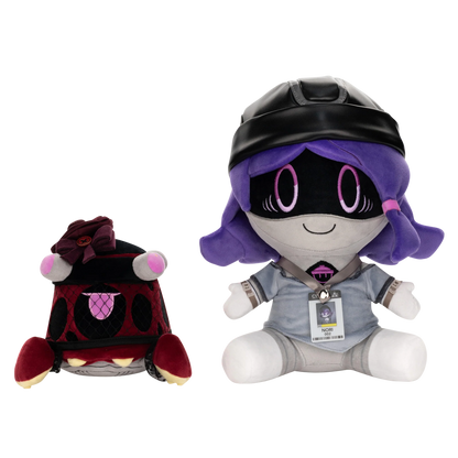 Nori and Heart Plushes