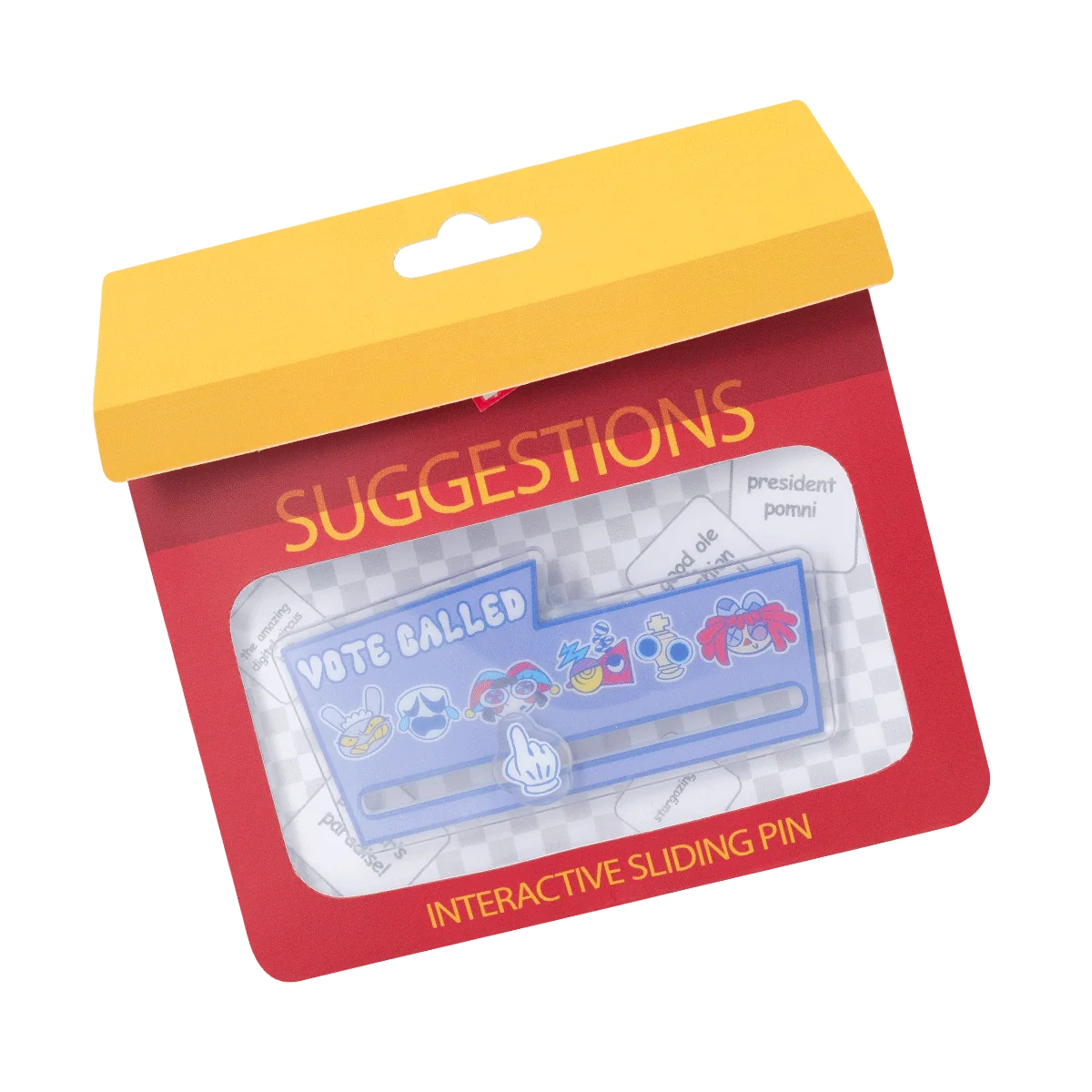 Sliding Vote Pin