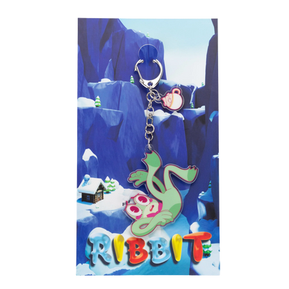 Ribbit Acrylic Keychain
