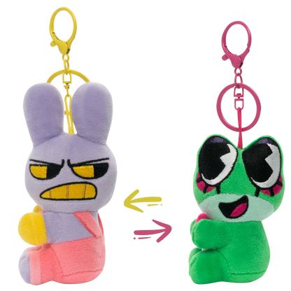 Jax & Ribbit Magnetic Plush Keychains