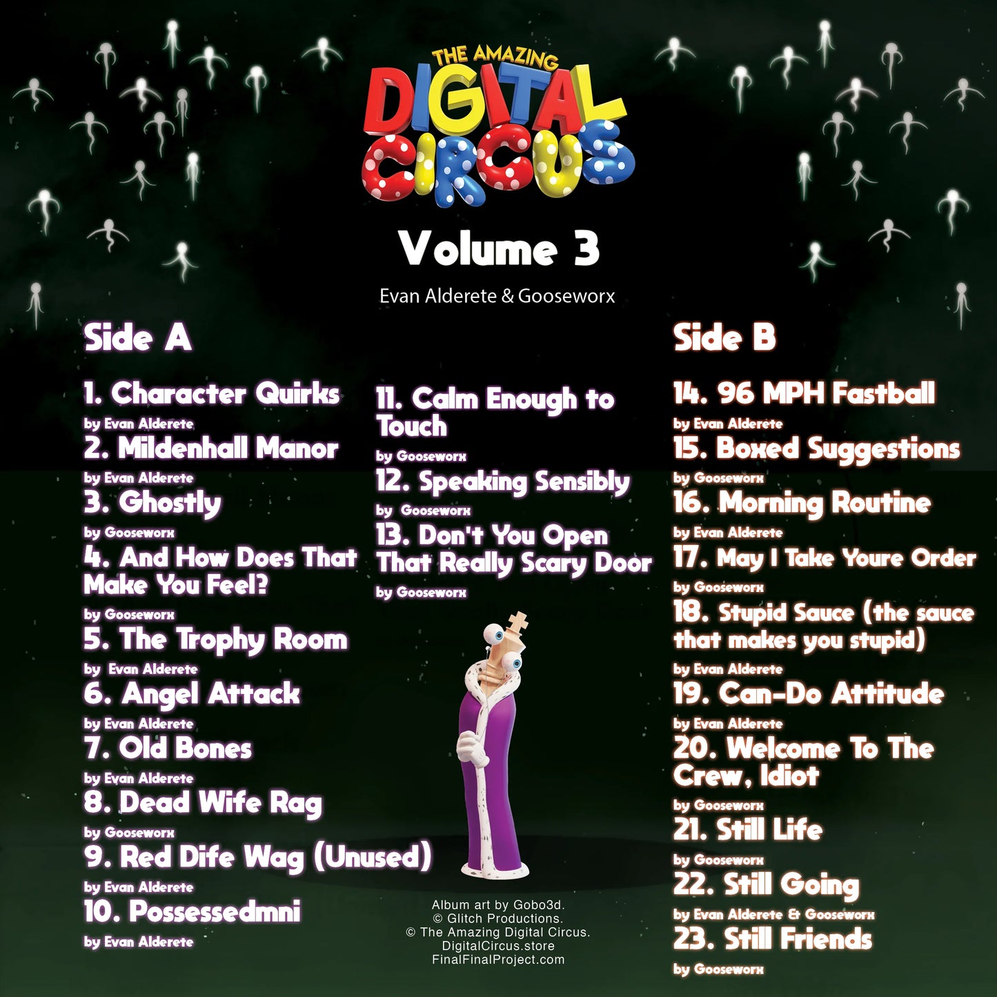 Digital Circus Vinyl Record #3