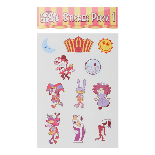 Digital Circus Sticker Pack 1