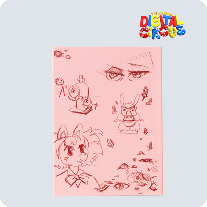Digital Circus Anime Stationery Set