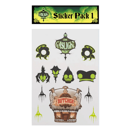 Gaslight District Sticker Set