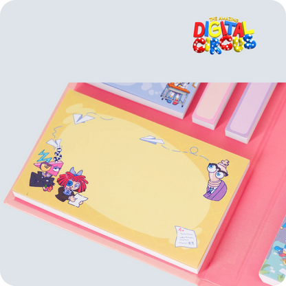 Digital Circus Anime Stationery Set