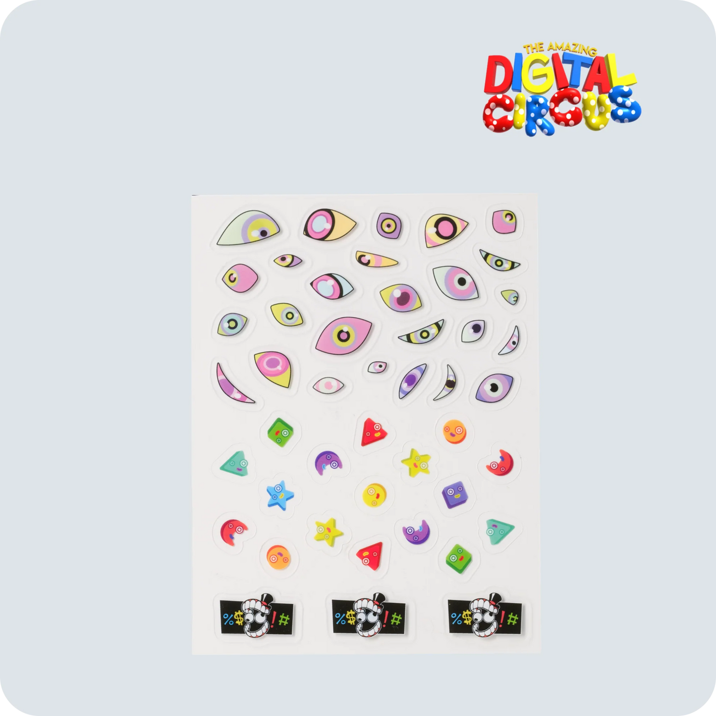Digital Circus Anime Stationery Set