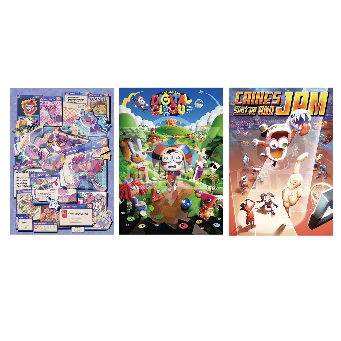 Digital Circus Print Collection 1