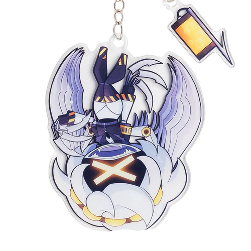 V Hang Tail Keychain