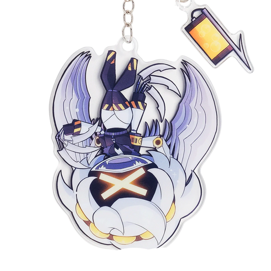 V Hang Tail Keychain