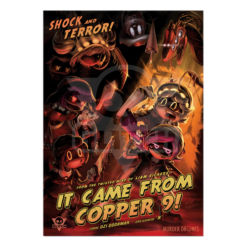 "It Came From Copper 9" Poster